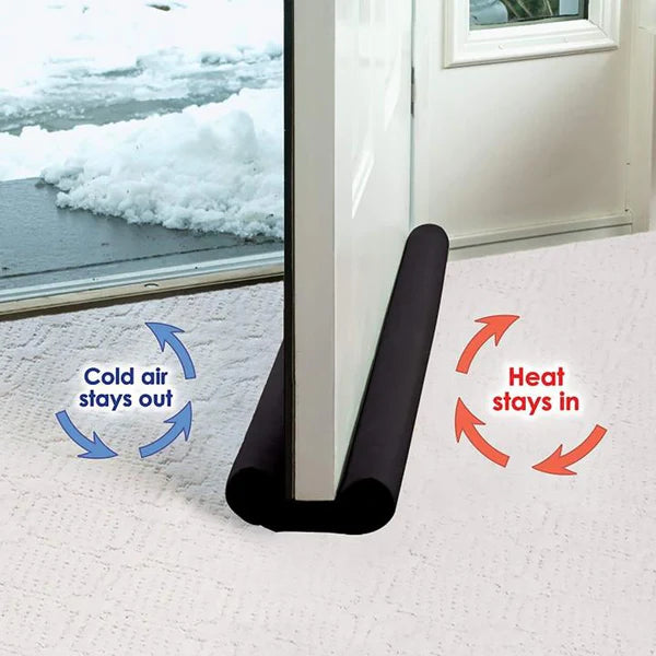 Under Door Draft Stopper – Block Dust, Insects &amp; Save AC Cooling