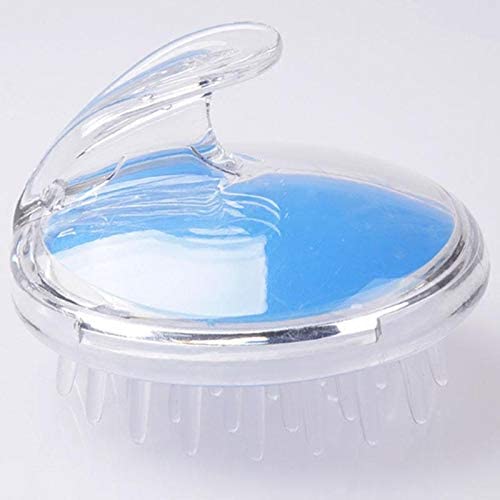 Hair Wash Brush & Scalp Massage Comb – Anti-Dandruff Silicone Shampoo Brush | Hair Growth Massager | Random Color