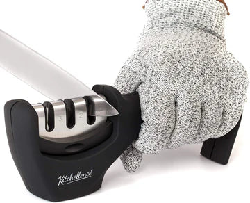 🔪 3-Stage Professional Knife Sharpener – Bring Dull Knives Back to Life!