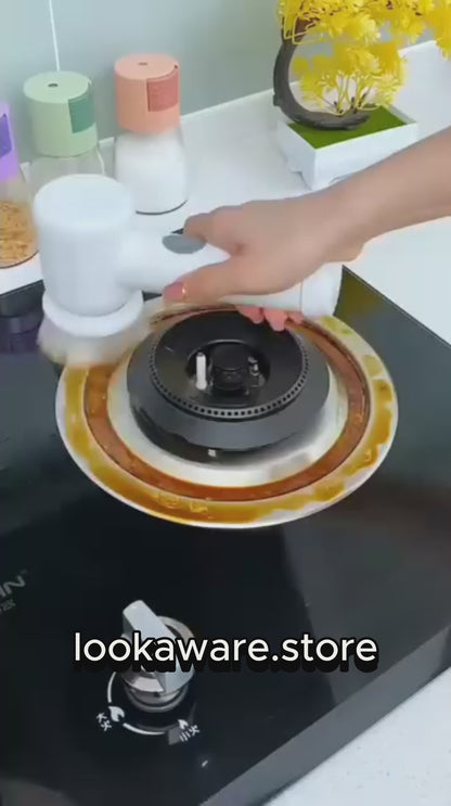 Handheld Electric Spin Scrubber – Effortless Deep Cleaning in Minutes